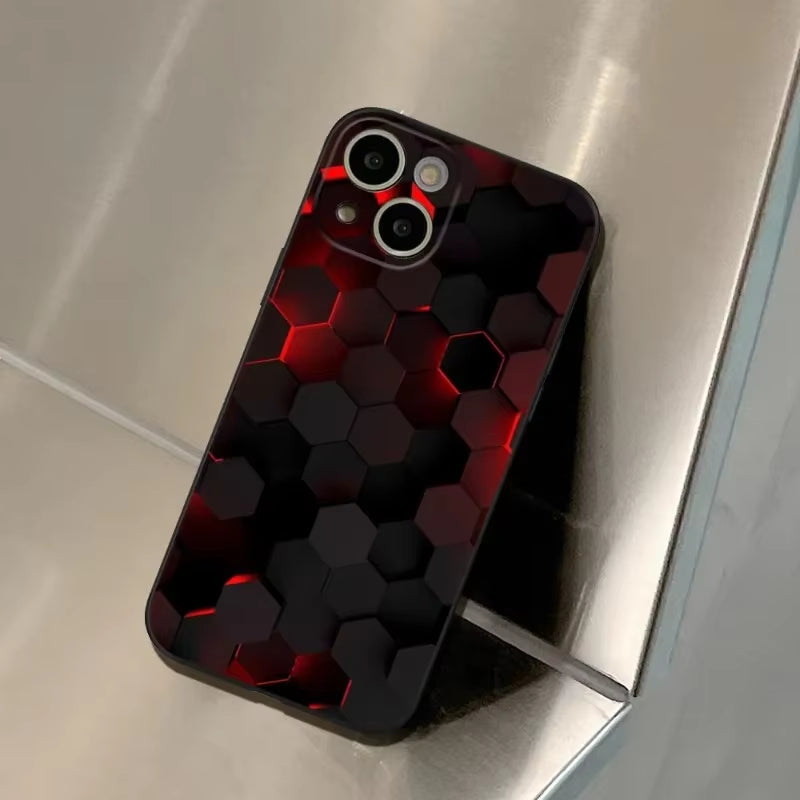 Car Carbon Fibre Phone Case for Iphone