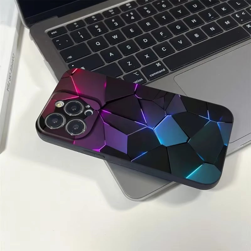 Car Carbon Fibre Phone Case for Iphone