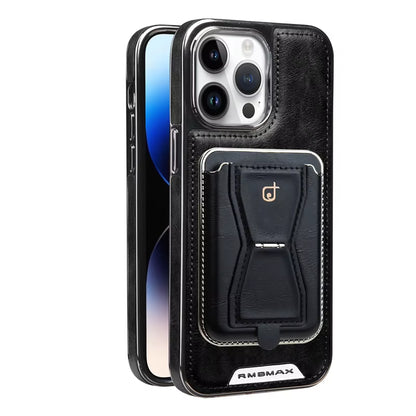Leather Magnetic Card Slot Phone Case for Iphone