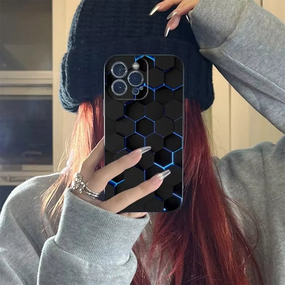 Car Carbon Fibre Phone Case for Iphone